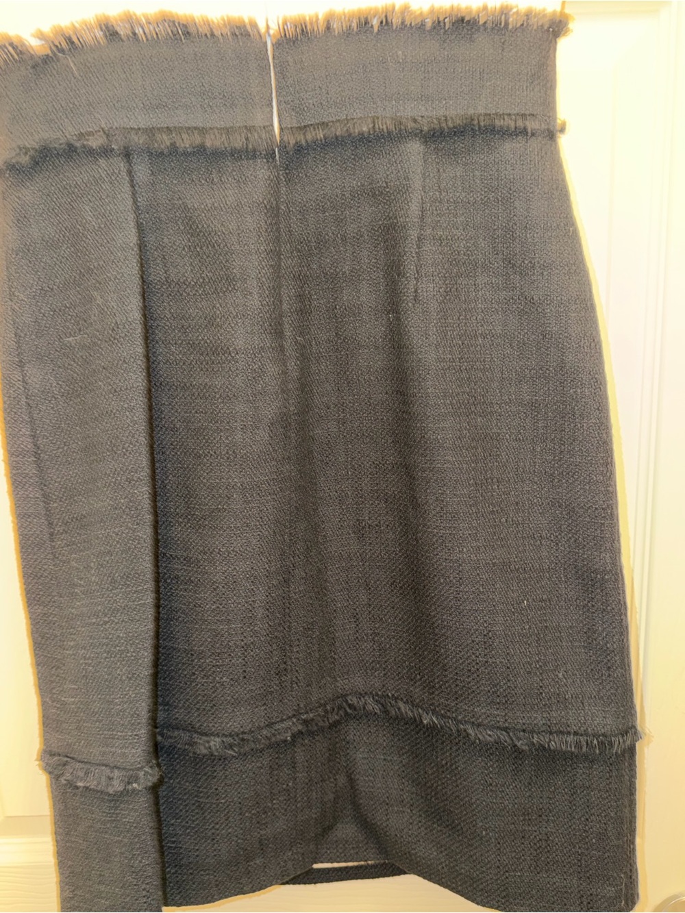 Karl Lagerfeld Black and White Tweed Pencil Dress- SIZE 2 - Picture 8 of 8